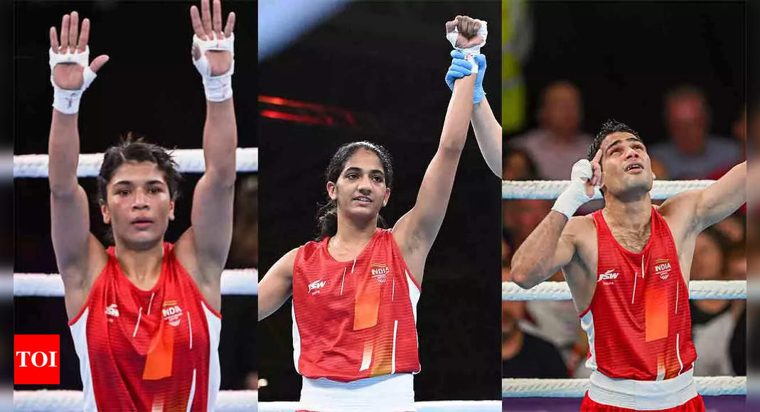 CWG 2022 Indian boxing trio storms into semifinals Commonwealth