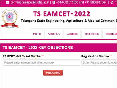 TS EAMCET Answer Key 2022 released for Agriculture, Medical on eamcet.tsche.ac.in,