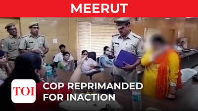 Sexual harassment case: UP women's panel vice chairperson reprimands cop for inaction