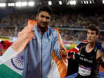 Tejaswin Shankar wins bronze in CWG 2022 men's high jump, see pictures from historic medal victory