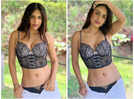 Neha Malik oozes oomph in a stylish black top