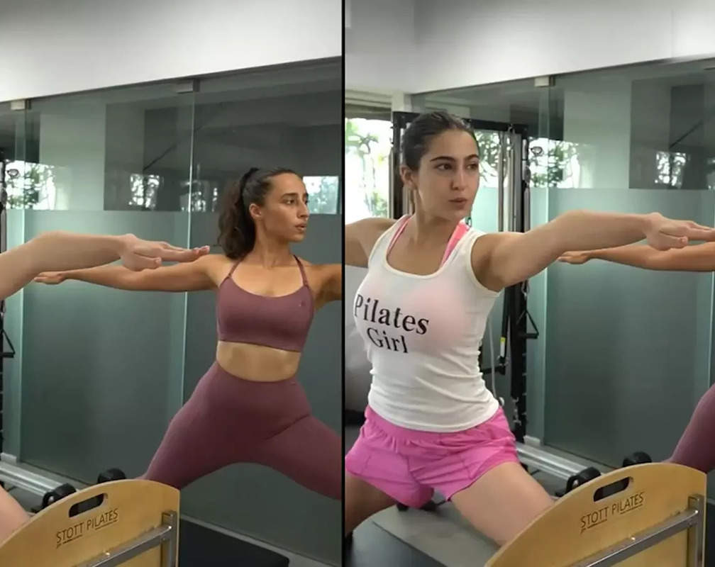 
Sara Ali Khan's latest pilates session is sure to motivate you to hit the gym!
