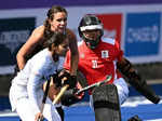 CWG 2022: India women's hockey team seals semifinal berth after 3-2 win against Canada, see pictures from the thrilling match