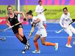 CWG 2022: India women's hockey team seals semifinal berth after 3-2 win against Canada, see pictures from the thrilling match