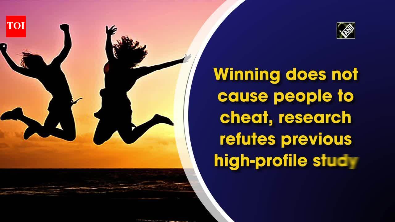 Winning does not cause people to cheat, research refutes previous high ...