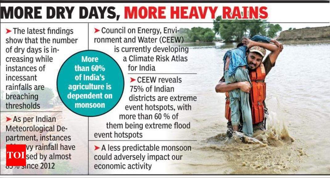 Climate Change Causing Excessive Rain, Floods In India: Experts ...