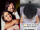 Varun Sandesh shares a picture of the new hairstyle given by wife Vithika Sheru; the latter says, "The Wonder Women #touche"