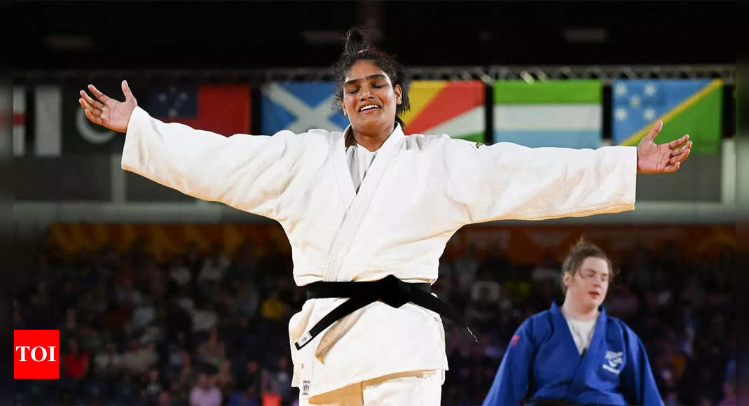 Fat to Fit: Judoka Tulika Maan reduced 30 kgs on her way to CWG silver | Commonwealth Games 2022 News – Times of India