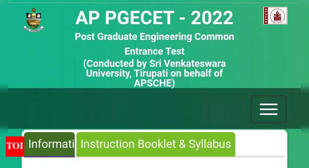 AP PGECET Result 2022 Declared At Cets apsche ap gov in Check Direct 