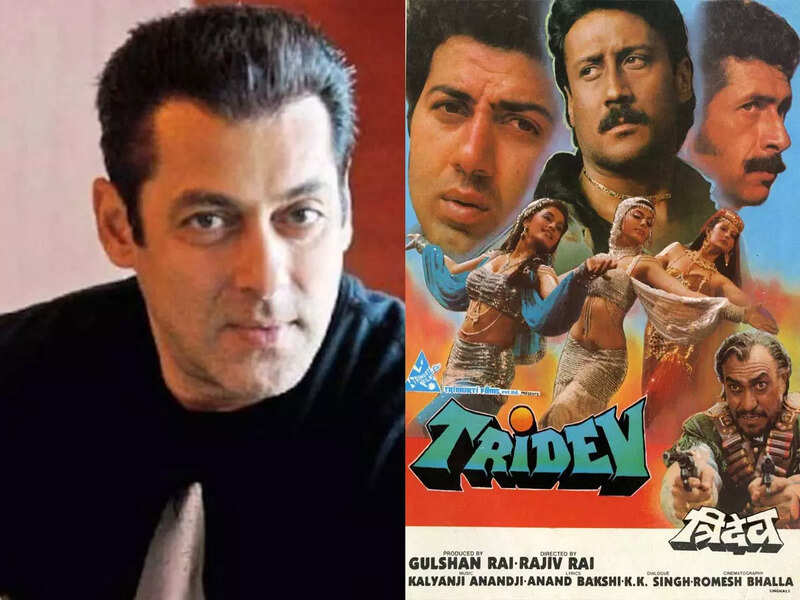 Salman Khan to star in 'Tridev' remake? Details Inside Hindi Movie News Times of India