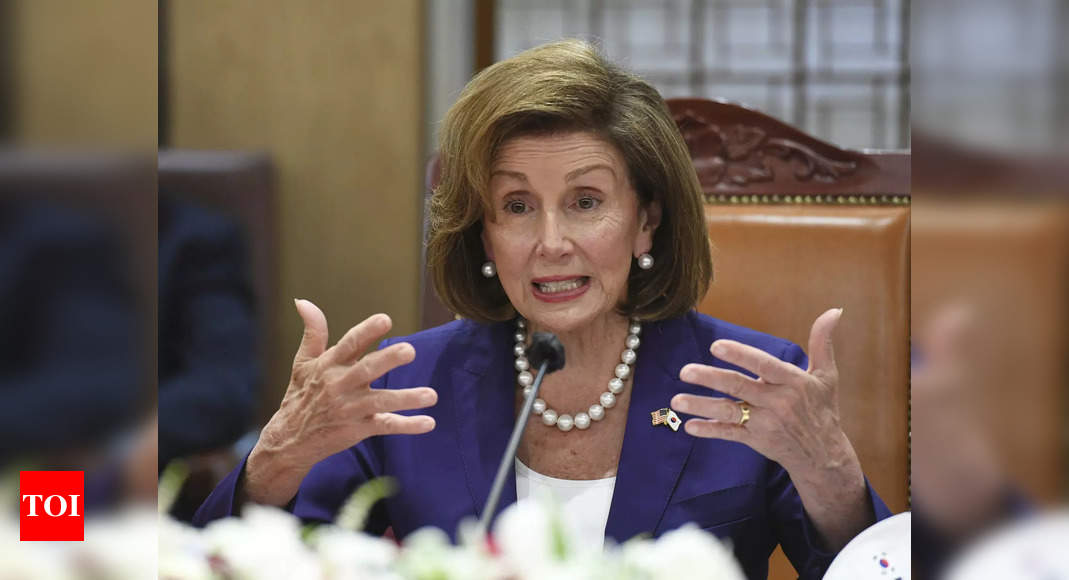 In South Korea, Pelosi avoids public feedback on Taiwan, China – Occasions of India