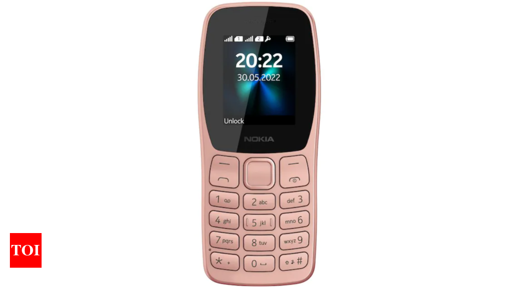 Nokia 110 (2022) feature phone launched in India: Price, feature and more – Times of India