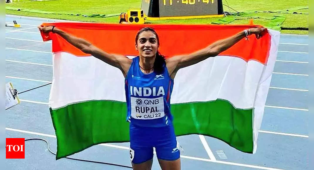 UP farmer’s daughter Rupal becomes first Indian to win twin medals at World U-20 Athletics | More sports News – Times of India