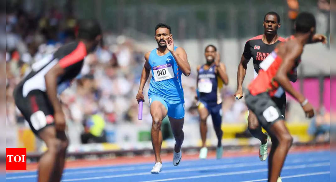 Indian men’s 4x400m relay team qualifies for final, Jyothi exits in 100m hurdles | Commonwealth Games 2022 News – Times of India