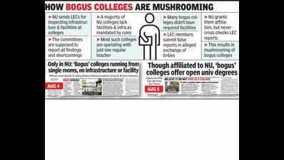 LECs under scanner for nod to ‘bogus’ colleges for Nagpur University affiliation