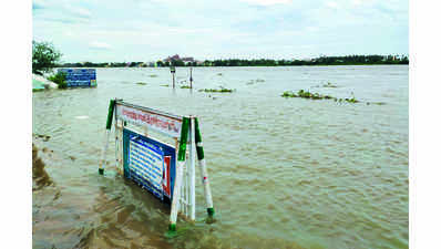 People from low lying areas near rivers moved to safety
