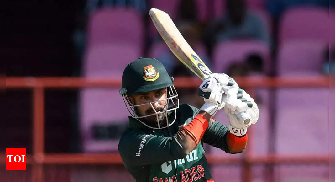 Bangladesh’s Liton Das out of ODI series in Zimbabwe with hamstring injury | Cricket News – Times of India