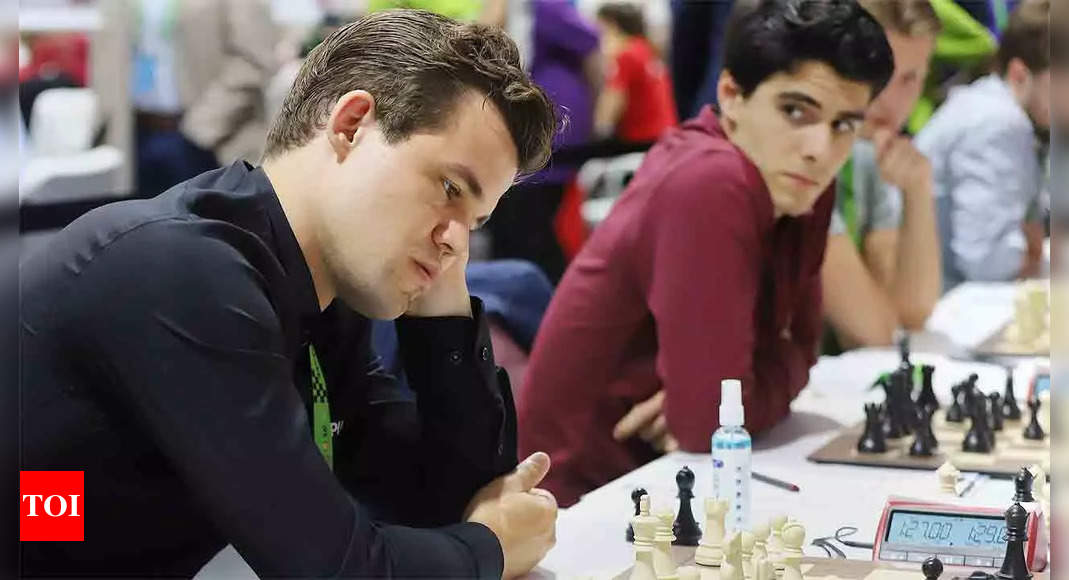 Sjakkolympiade: Carlsen erobrer veteranen fra N Makedonia etter et maraton |  Sjakknyheter