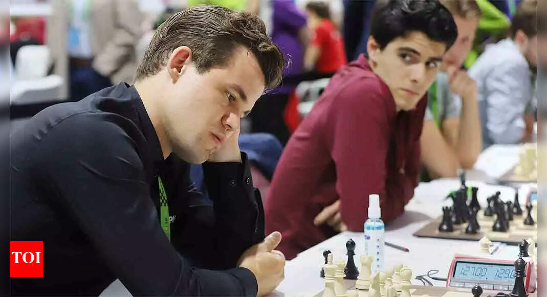 Sjakkolympiade: Carlsen erobrer veteranen fra N Makedonia etter et maraton |  Sjakknyheter