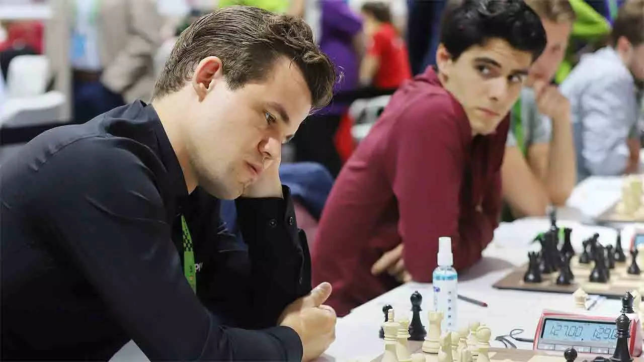 Carlsen appears but only draws in Olympiad round 2