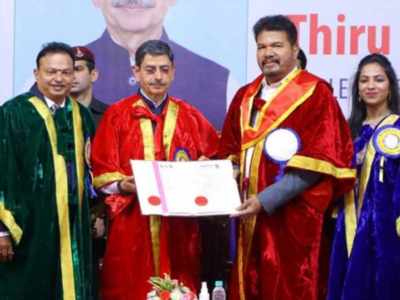 Director Shankar Receives An Honorary Doctorate; Says It's A Huge ...