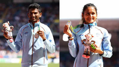 Steeplechaser Avinash Sable, race walker Priyanka Goswami clinch silver medals in CWG