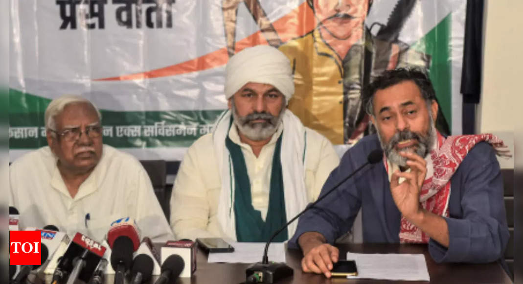 Samyukt Kisan Morcha to launch nationwide campaign against ‘Agnipath’ scheme on Sunday | India News – Times of India