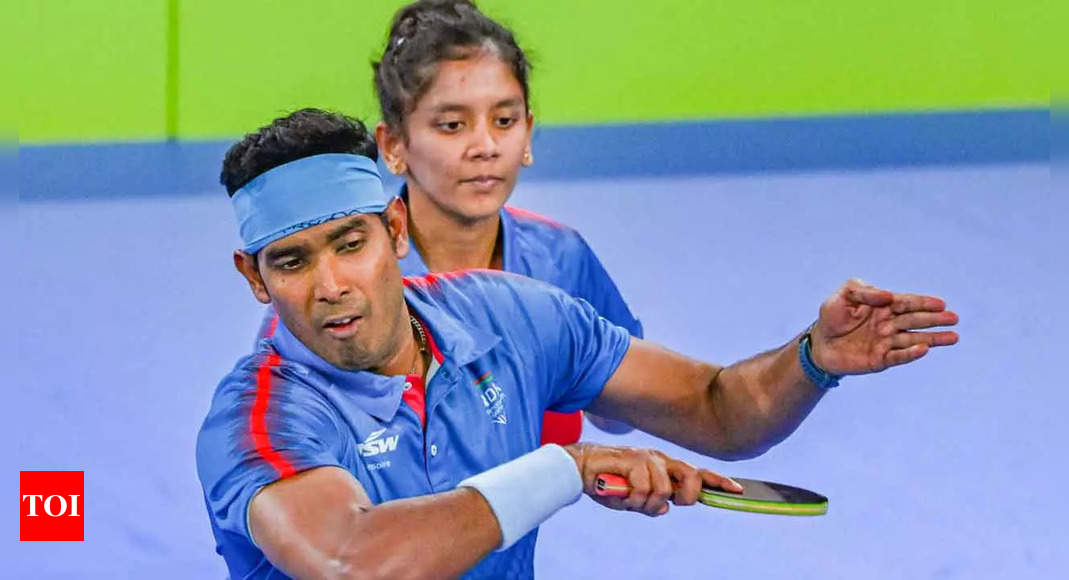 CWG 2022: Sharath Kamal assures India of two more medals in TT, Manika to return empty-handed from Birmingham | Commonwealth Games 2022 News – Times of India