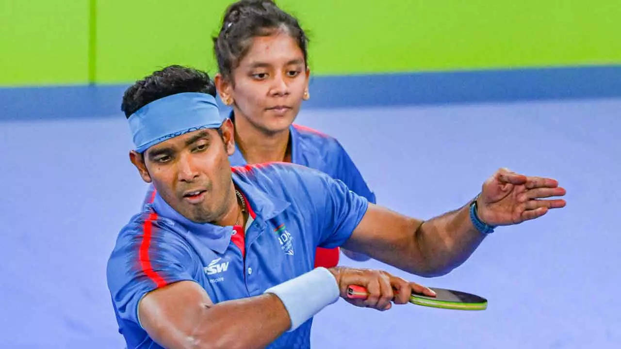 CWG 2022: Sharath Kamal assures India of two more medals in TT |  Commonwealth Games 2022 News - Times of India