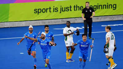 Indian men beat South Africa 3-2 to enter CWG hockey final