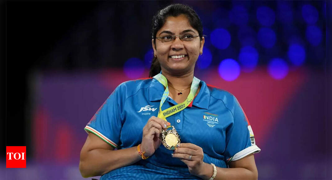 Bhavina Patel wins gold, Sonalben Manubhai Patel bags bronze in para TT at CWG | Commonwealth Games 2022 News – Times of India