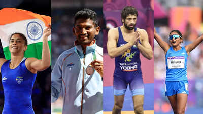 CWG 2022: 'Gold' rush in wrestling and historic silver medals in athletics headline India's Day 9 show