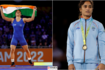 Vinesh Phogat wins hat-trick of CWG gold, pictures from the Birmingham Games surface on the internet