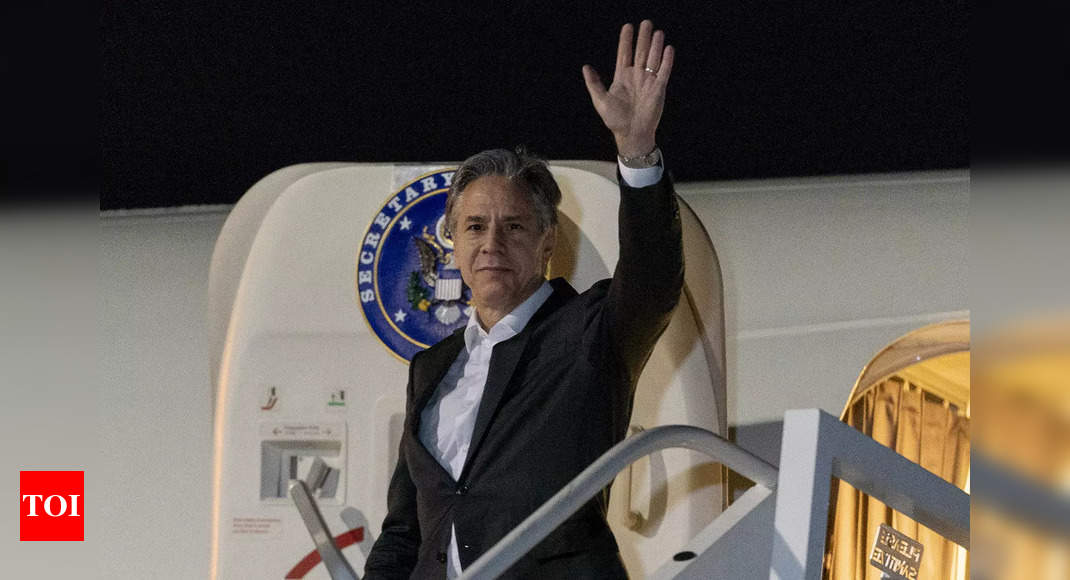 US secretary of state Blinken starts Africa tour with South Africa – Times of India
