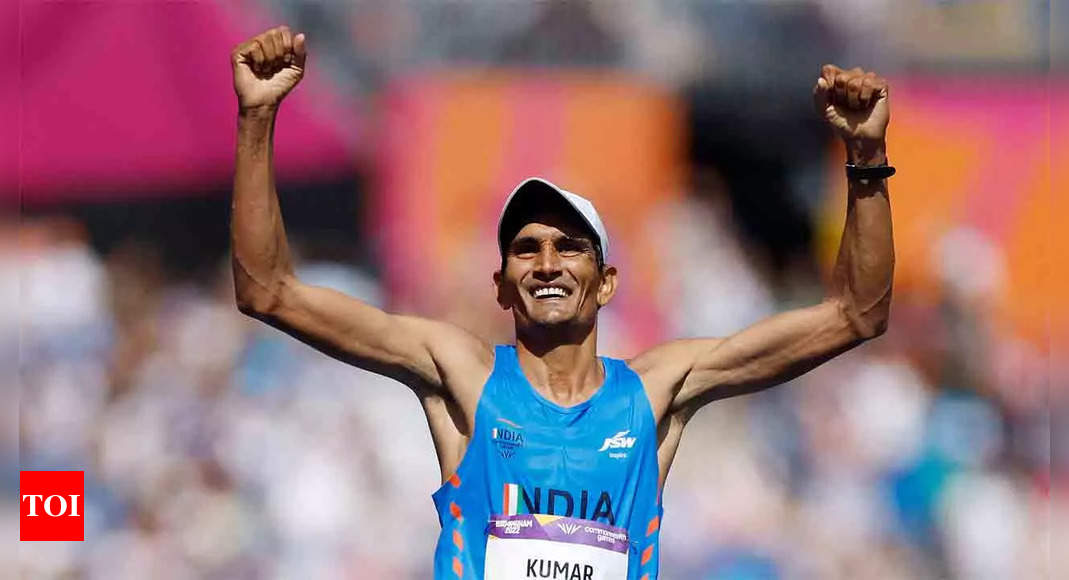 CWG 2022: Sandeep Kumar wins bronze in men’s 10,000m racewalk | Commonwealth Games 2022 News – Times of India