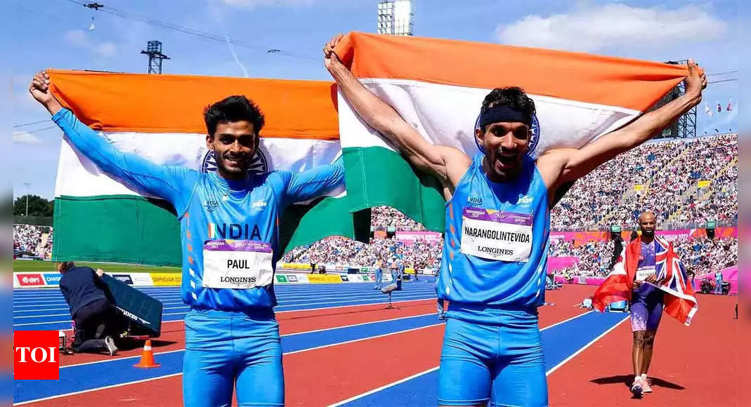 India’s great leap: Historic gold-silver in triple jump at Commonwealth Games 2022 | Commonwealth Games 2022 News – Times of India
