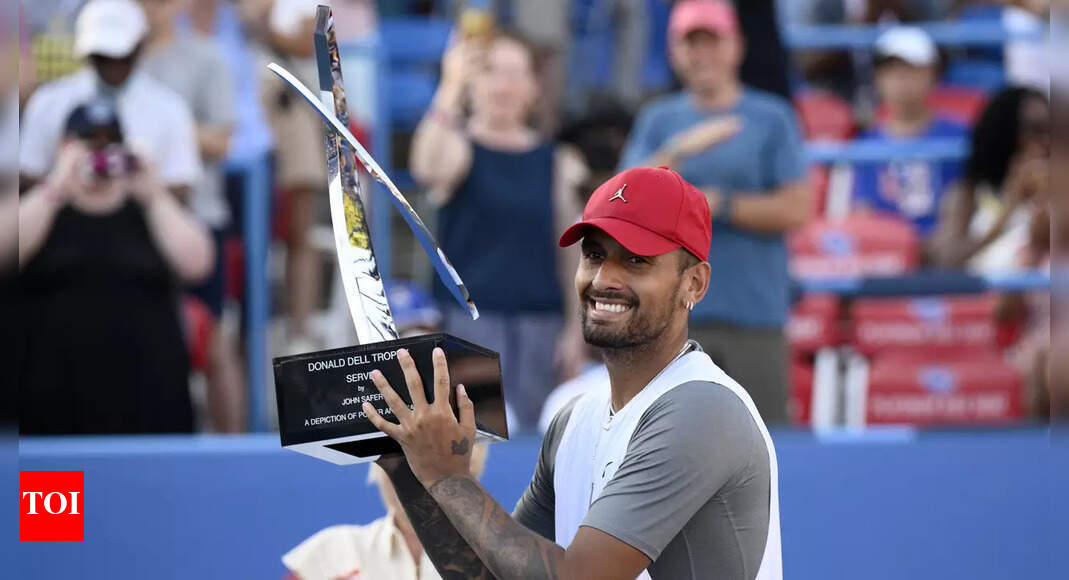 Nick Kyrgios Beats Yoshihito Nishioka In Washington To Win First ATP 