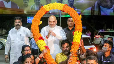 Bhubaneswar decked up to greet Amit Shah, to attend series of events today