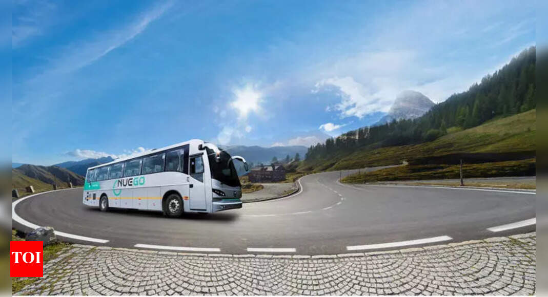 NueGo launches inter-city electric buses across 5 cities - Times of India