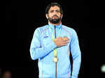 Ravi Kumar Dahiya bags wrestling gold at CWG 2022, see pictures of the winning moment from Birmingham