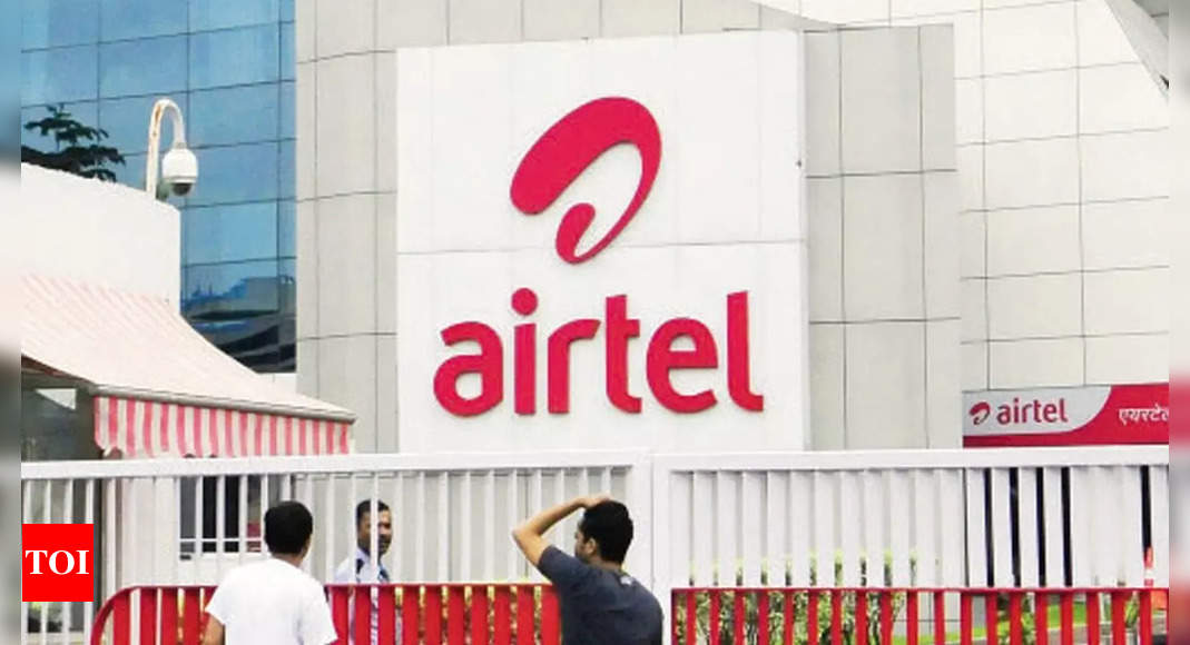 Bharti Airtel Q1 profit rises five-fold to Rs 1,607 crore – Times of India