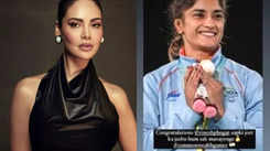 Esha Gupta congratulates Indian wrestler Vinesh Phogat for winning gold at CWG 2022 with the sweetest message: ‘Aap jaise athletes…’