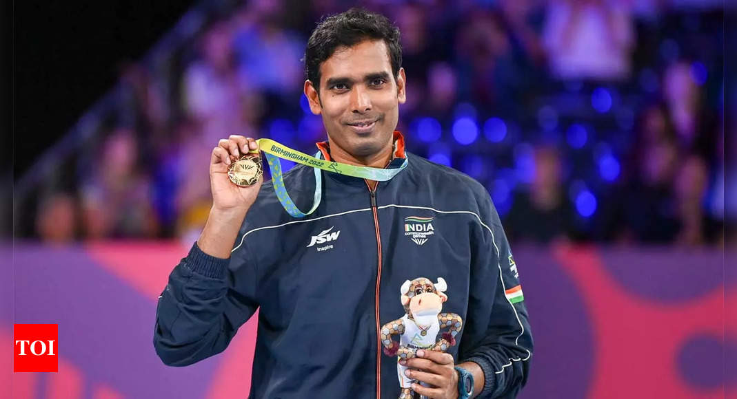 CWG 2022: Sharath Kamal wins gold in men’s singles TT | Commonwealth Games 2022 News – Times of India