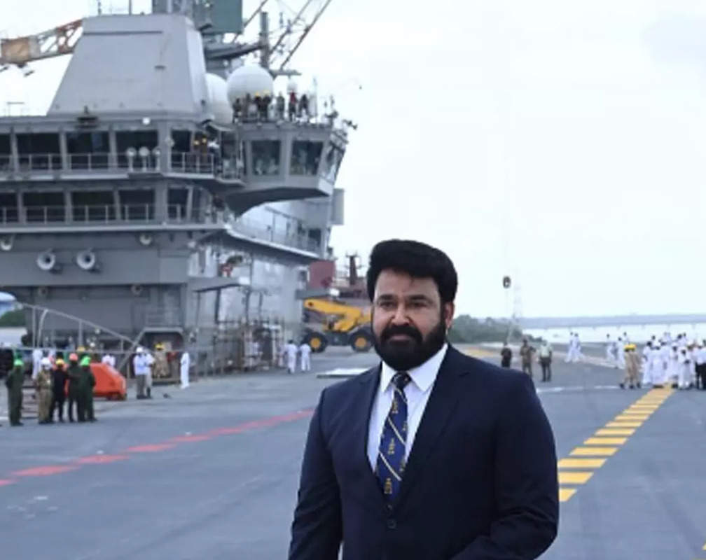 
Mohanlal visits 'IAC Vikrant' at Cochin Shipyard, calls it 'a true engineering marvel’
