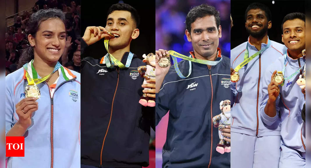 CWG 2022: Shuttlers, paddlers dazzle on last day; hockey team fizzles out; India finish 4th with 22 gold medals | Commonwealth Games 2022 News – Times of India