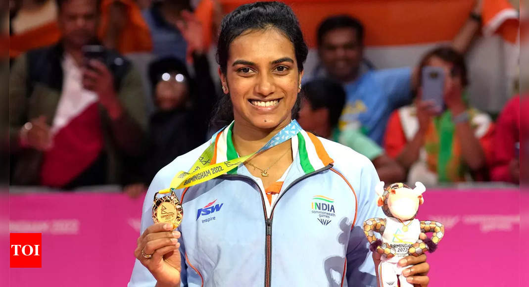After three attempts and 13 years of toil, PV Sindhu tastes singles gold in CWG | Commonwealth Games 2022 News – Times of India