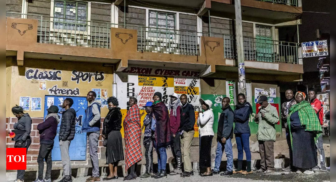 Polls open in Kenyan presidential election said to be tight – Times of India