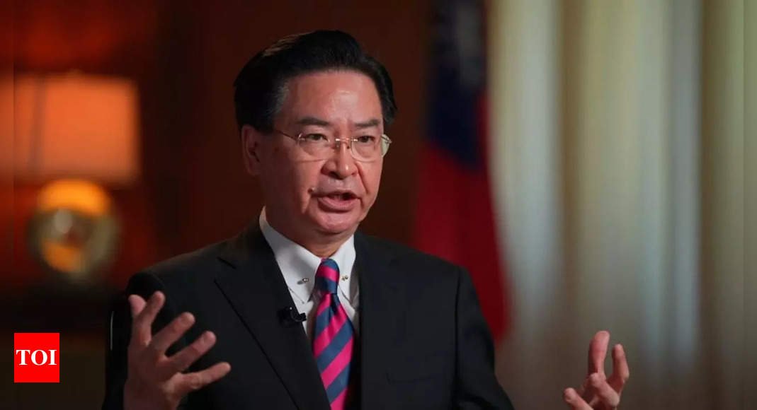 Taiwan foreign minister says China using drills to ‘prepare for invasion’ – Times of India