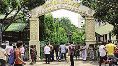 Guwahati: 3 students barred from Cotton University for campus vandalism