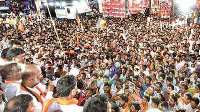 Telangana: It’s going to be ‘RRRR’ soon, says Bandi Sanjay in Choutuppal